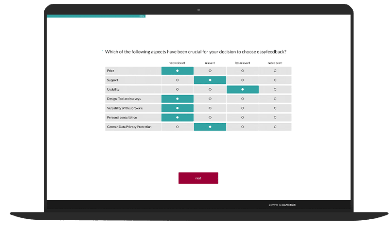 Product Optimization Survey Template