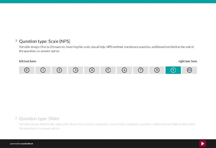 Question Type: Likert-Scale and NPS