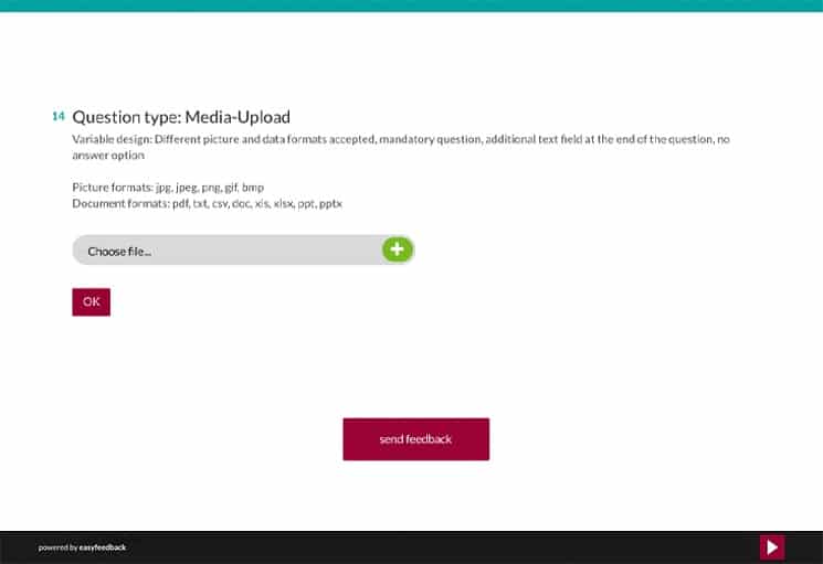 Question Type: Media-Upload