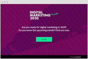 Quiz Template: Digital Marketing Trends