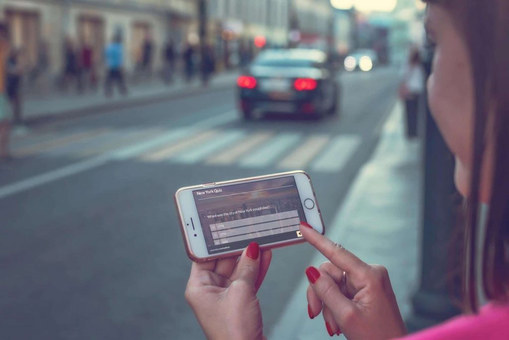 Creative and interactive lead generation with an online quiz