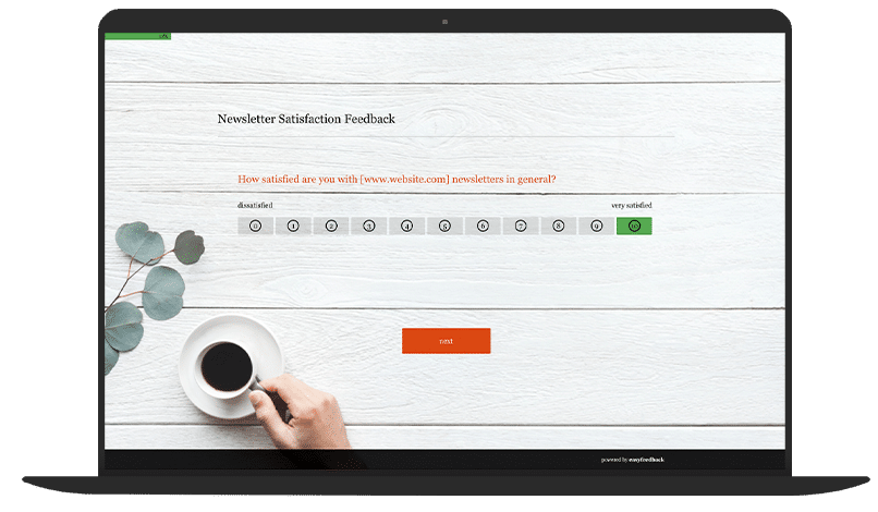 Newsletter Feedback Survey Template