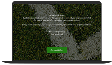 Soccer ticket refund