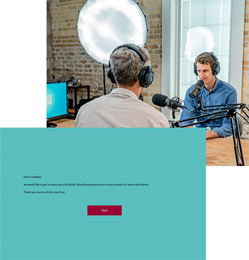 Surveys with easyfeedback help you with the digital transformation of your media company