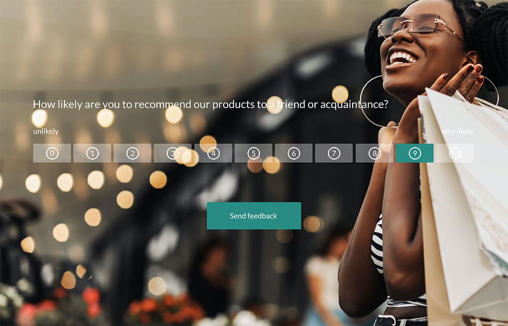 Get real time feedback and increase customer satisfaction with surveys
