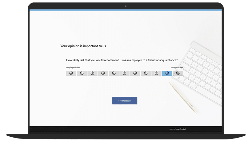 Measuring employee retention with the Employee Net Promoter Score