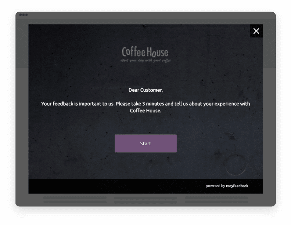 Onsite surveys at the touchpoint​