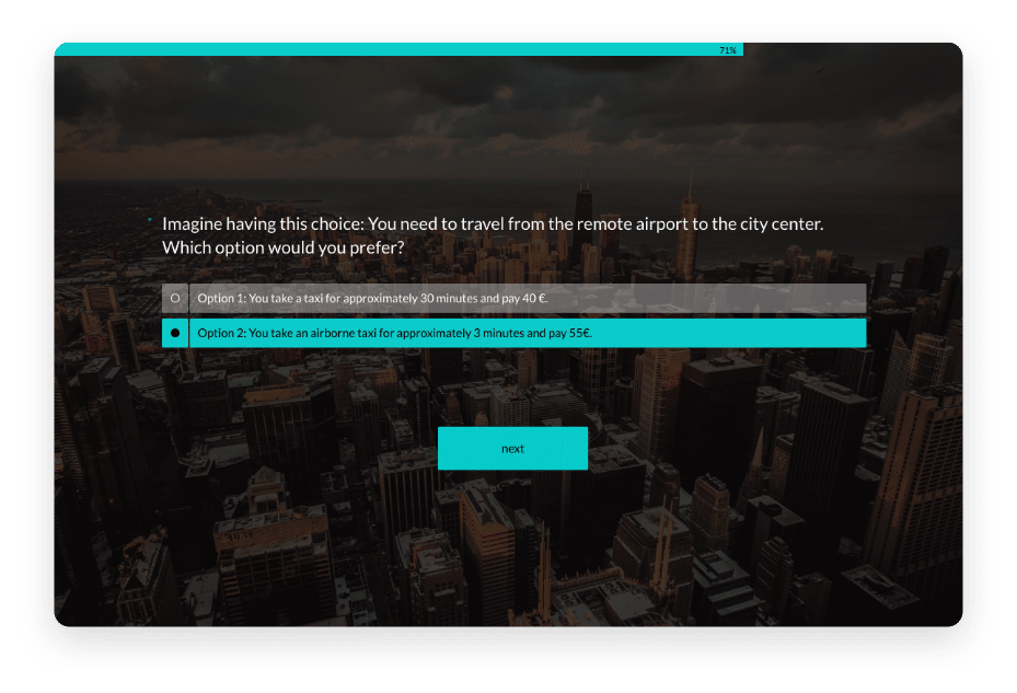 Product launch survey