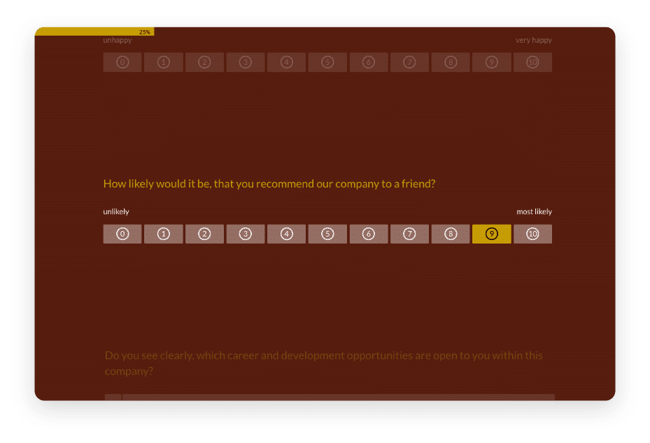 Survey to strengthen the employer brand
