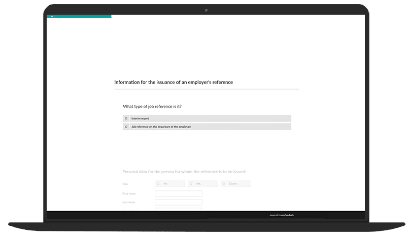 Letter of recommendation survey template