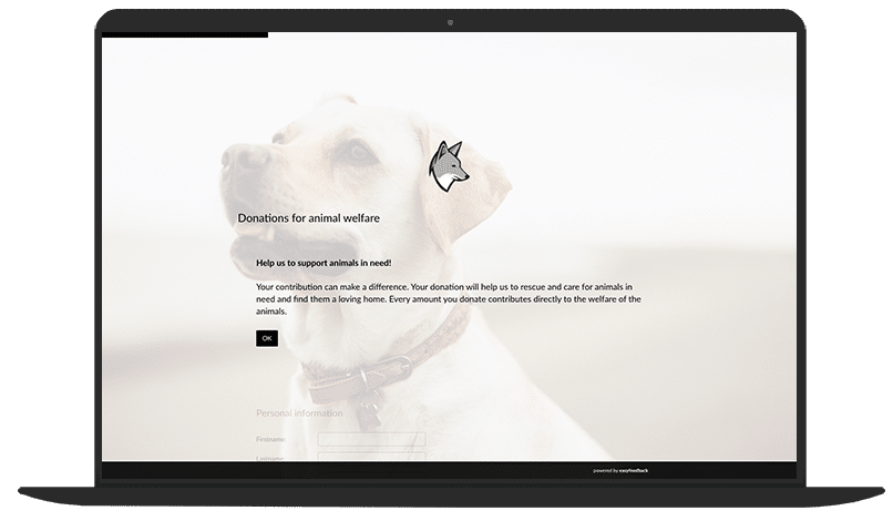 Questionnaire Template Donation Form