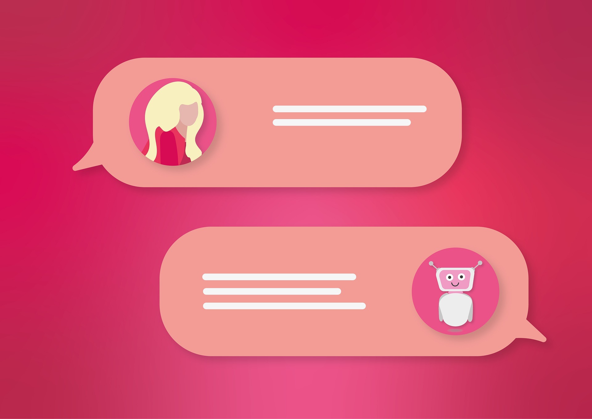 Examples of the use of AI-based chat surveys