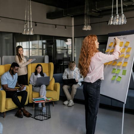 Conduct customer analysis via survey