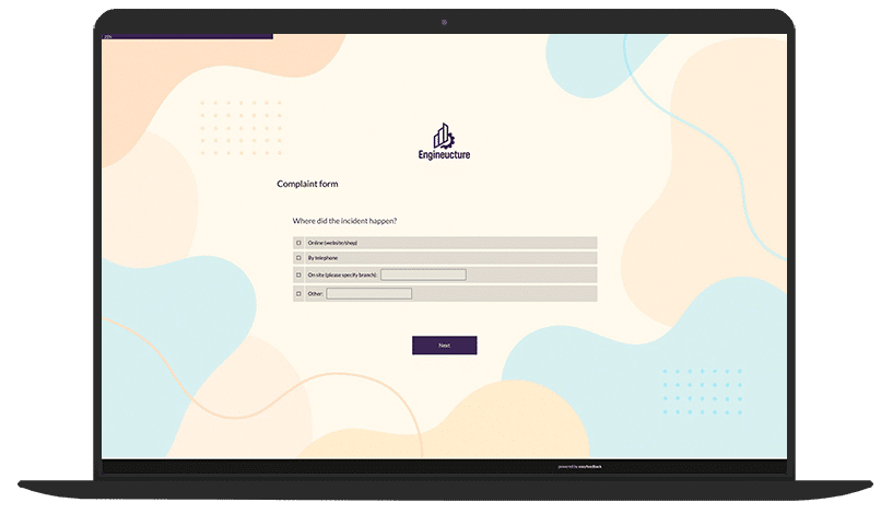 Complaint Form Questionnaire Template