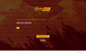 Burnout-Test Quiz-Vorlage