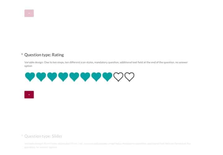 Question Type: Rating Questions