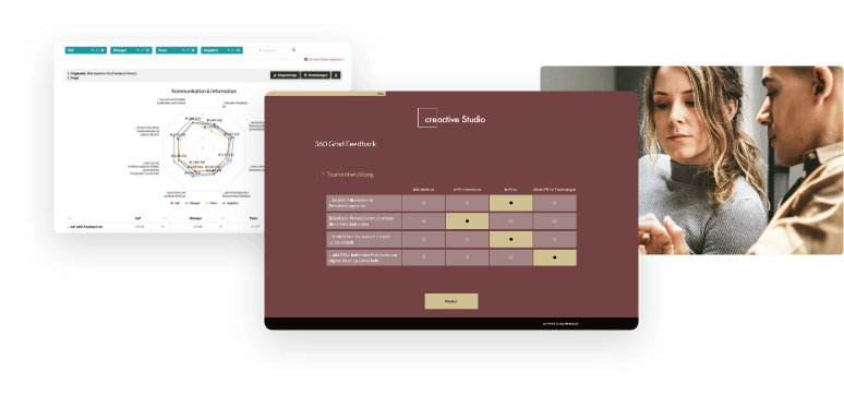 Executive assessment with 360-degree feedback and easyfeedback