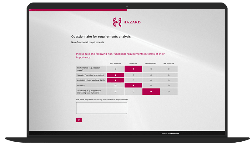 Survey Requirement Analysis