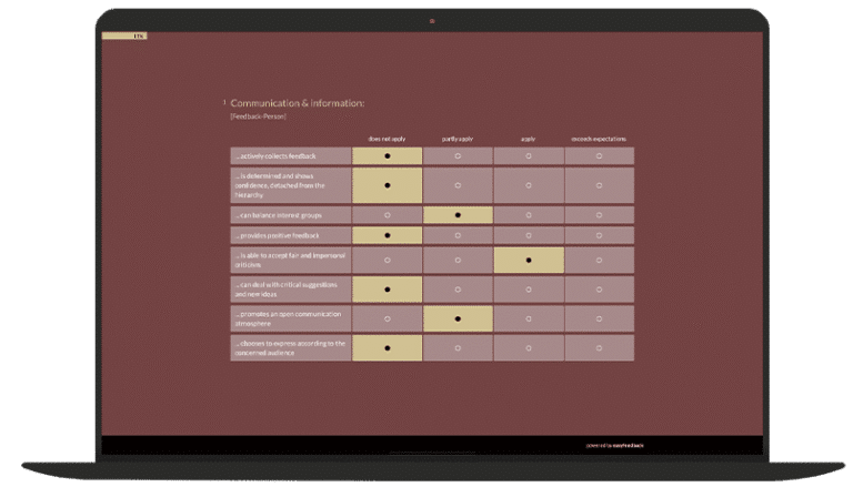 360 Degree Feedback Survey-Template