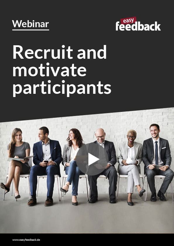 Learn how to recruit and motivate participants with our webinar