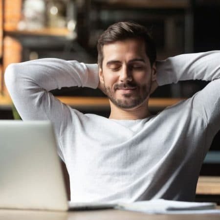 Determine emotional body and mind exhaustion with a burnout test